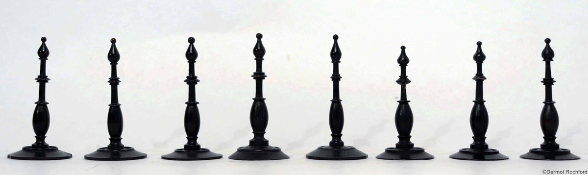 Antique Dutch Chess Set