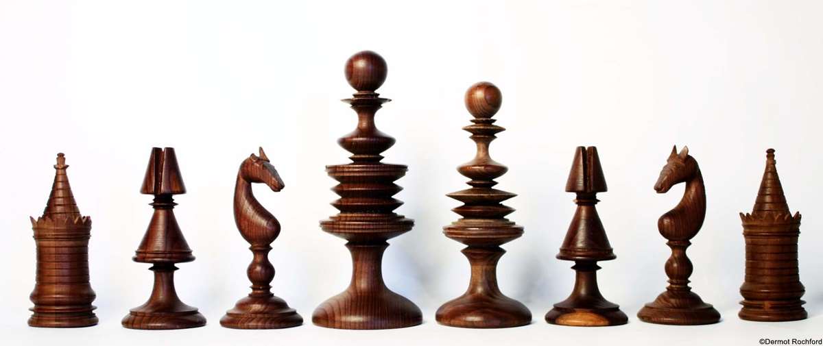 Antique Chess Set