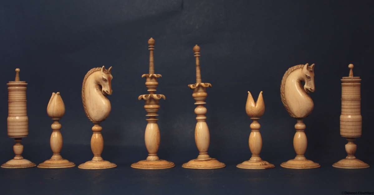 Antique Chess Set