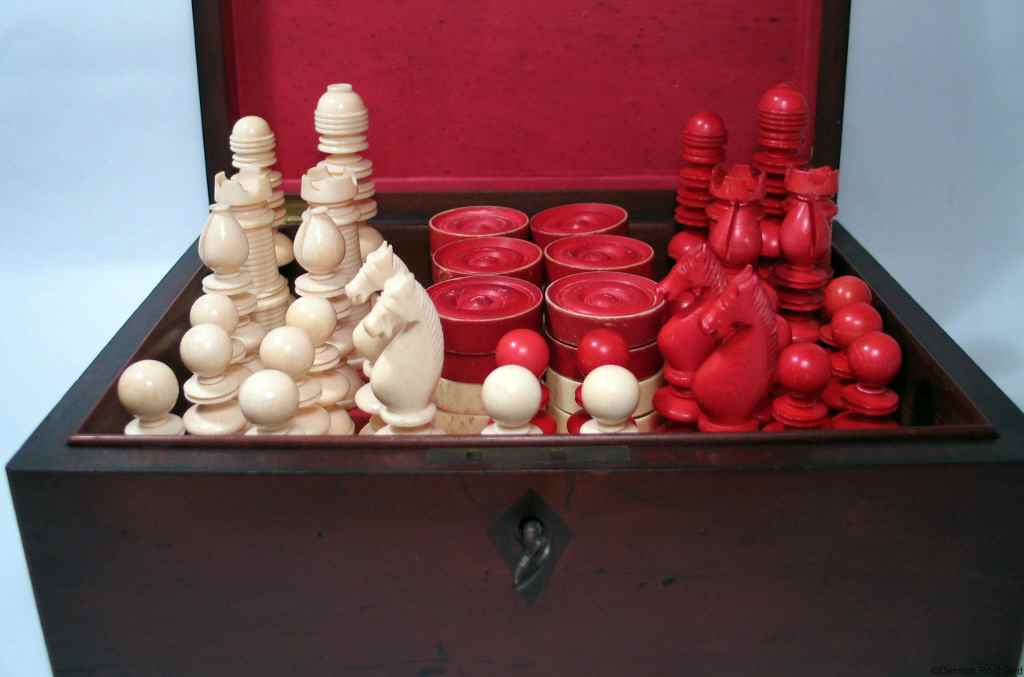 Antique Chess Set