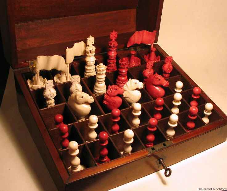 Antique Chess Set