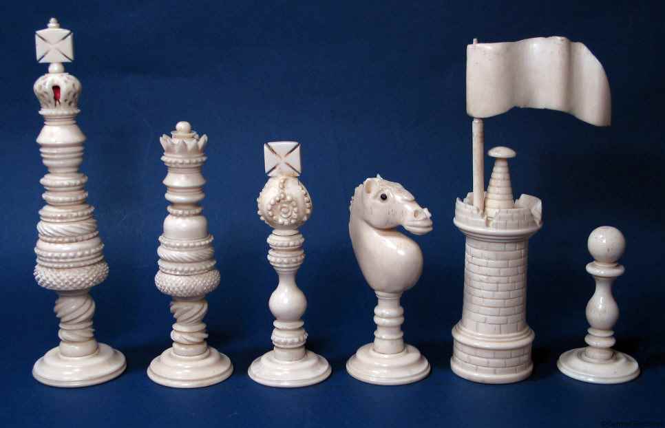 Antique Chess Set