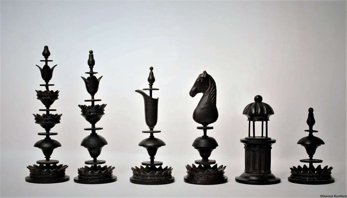 Antique Edel Chess Set