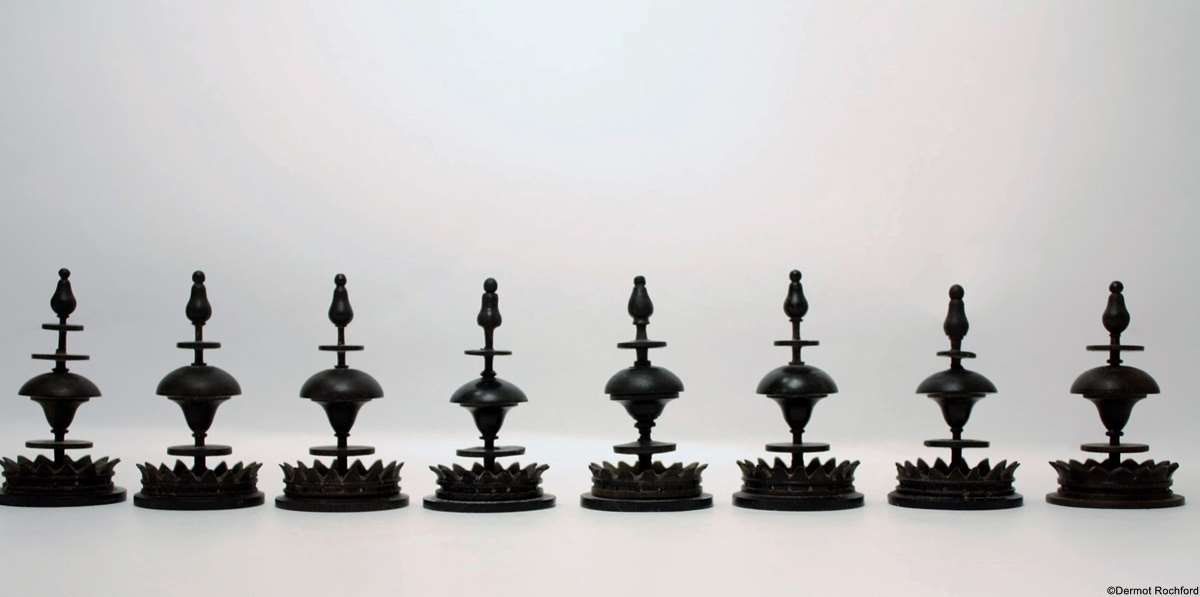 Antique Edel Chess Set