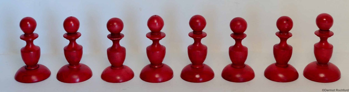 Antique 18th Century English Chess Set