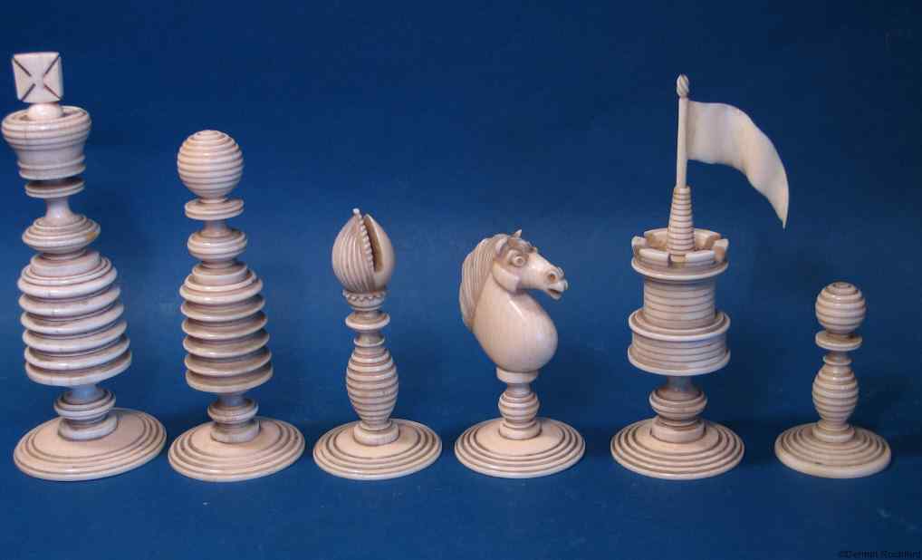 Antique Chess Set