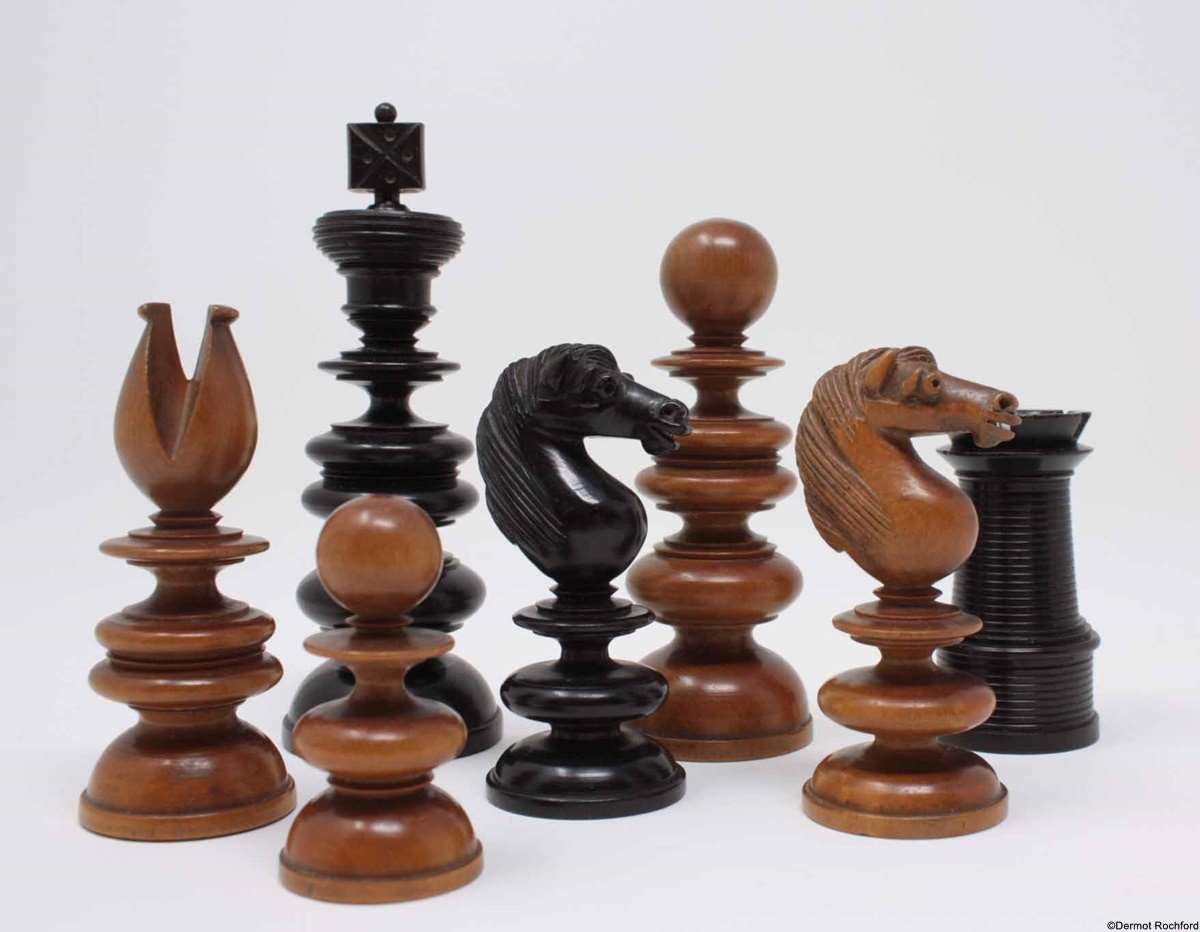 Antique Chess Set