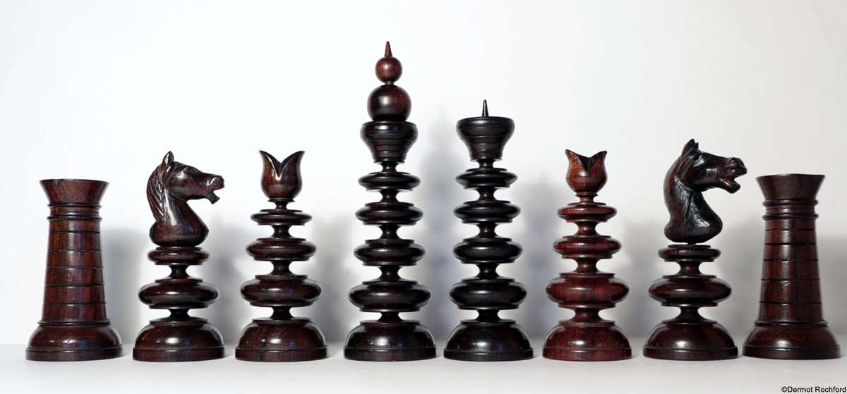 Fine continental paying chess set