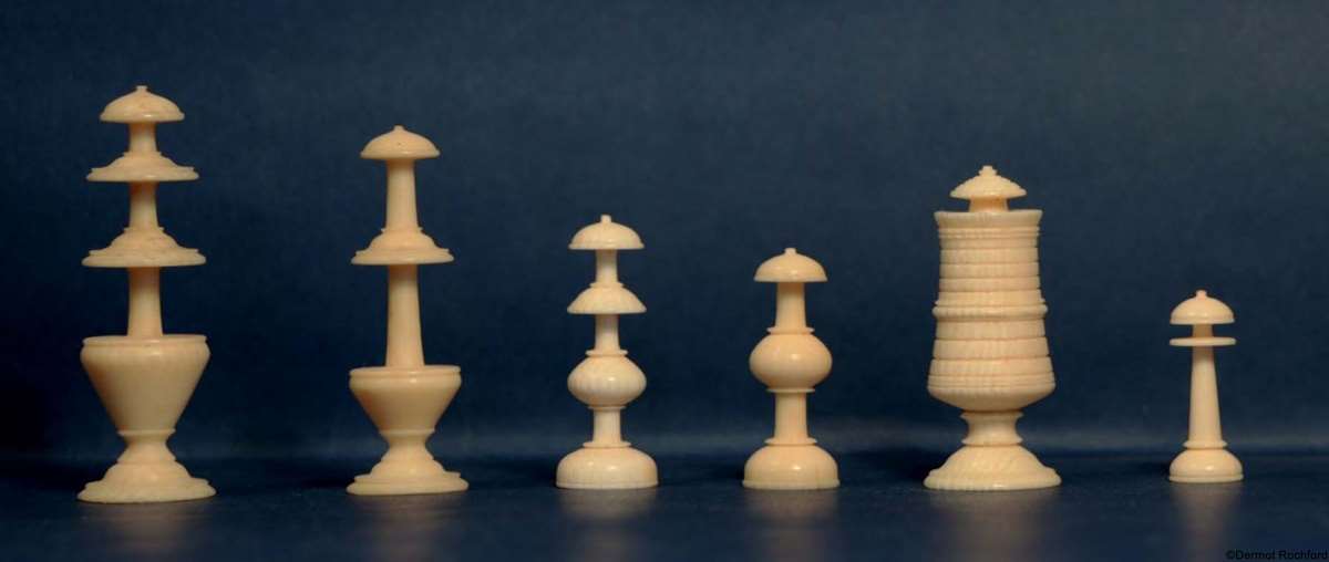 18th Century French Traveler Chess Set