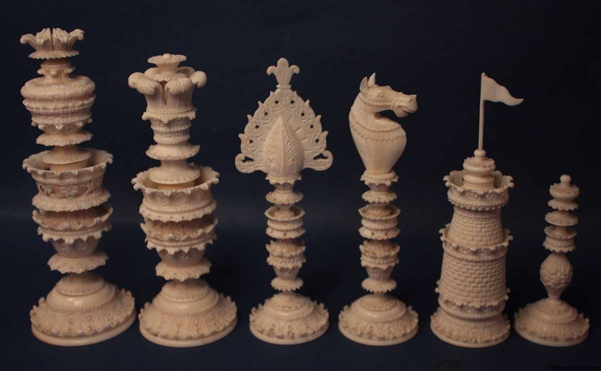 Antique Chess Set