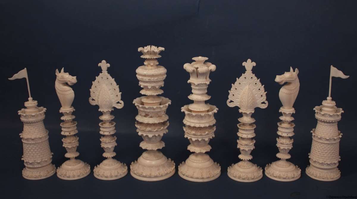 Antique Chess Set