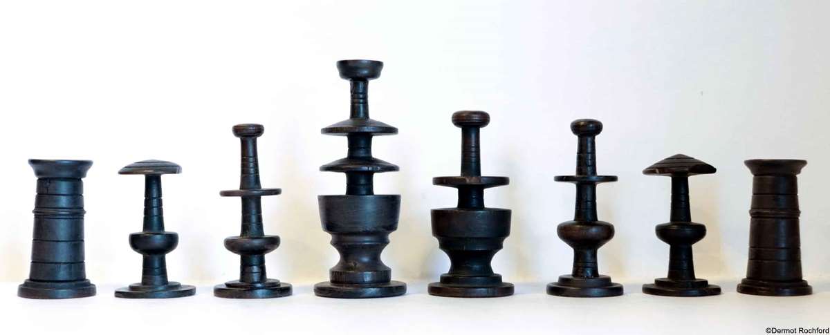 18th century french chess set