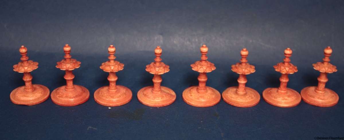 Antique Geislingen Chess Set