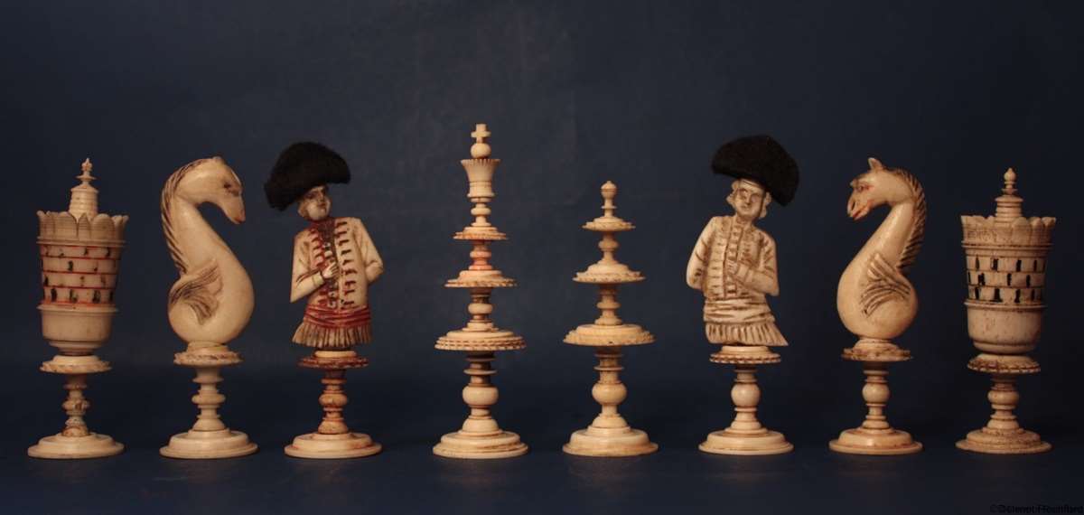 Antique Chess Set