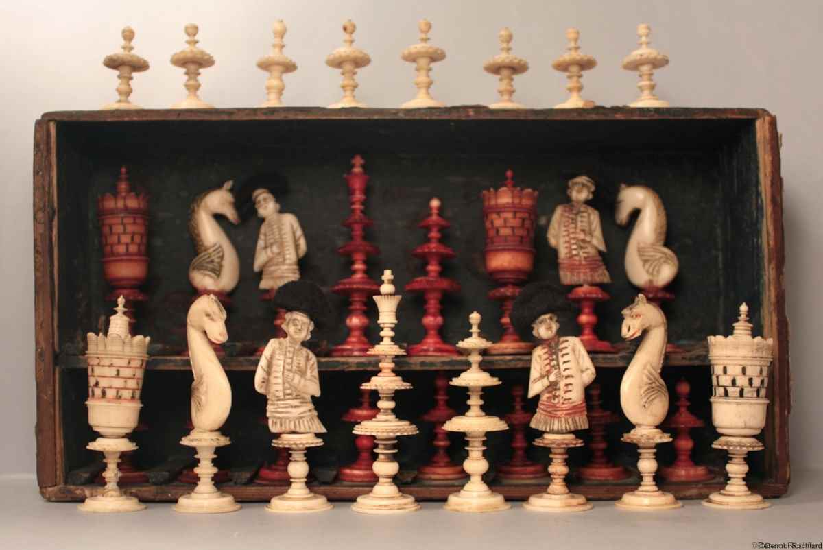 Antique Chess Set