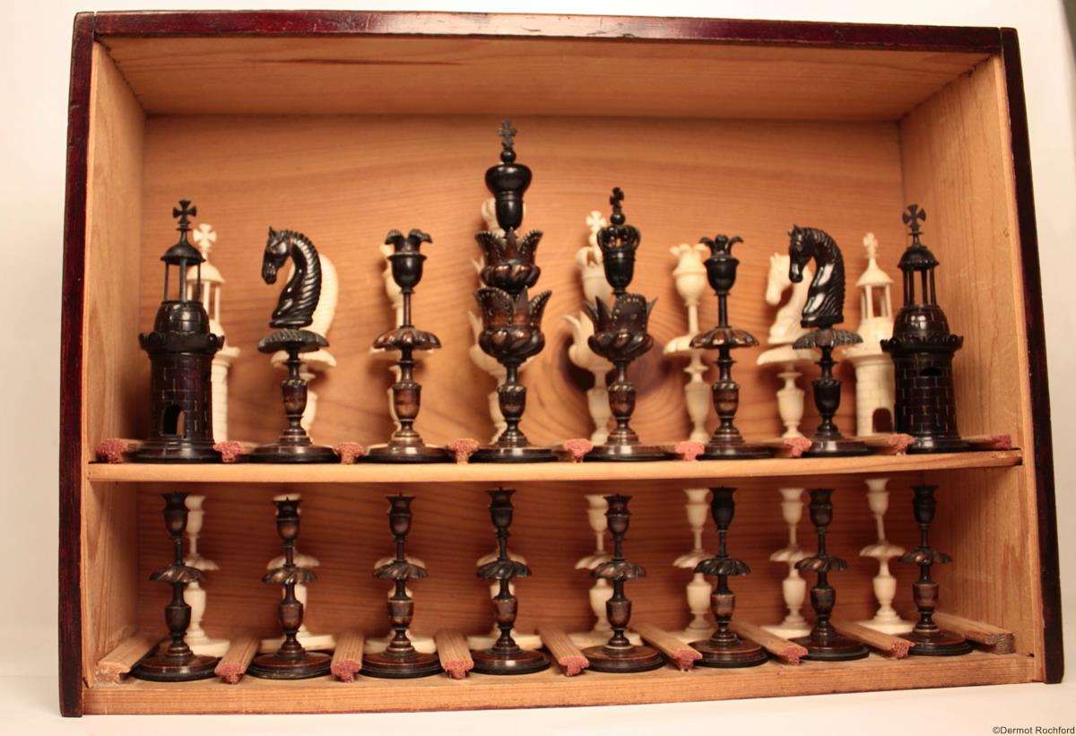 Antique Chess Set