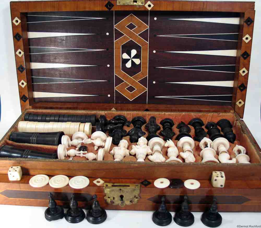 Antique Chess Set