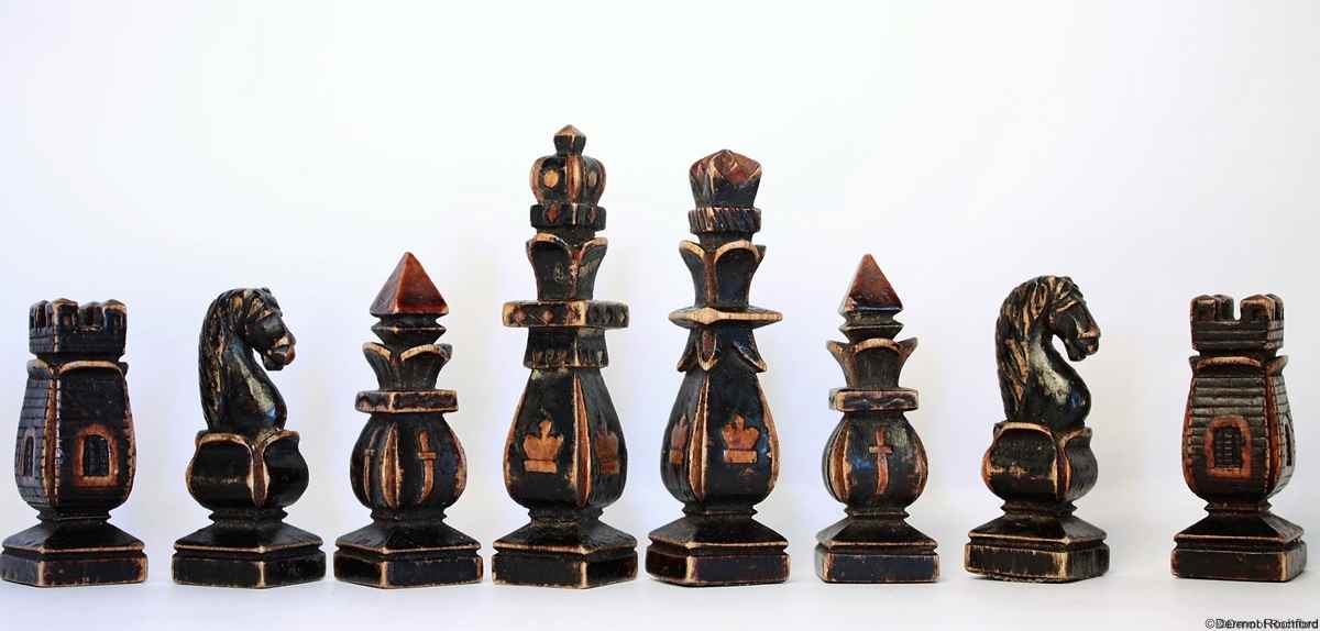 Antique Chess Set