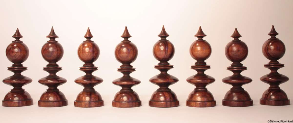 Antique Club Chess Set