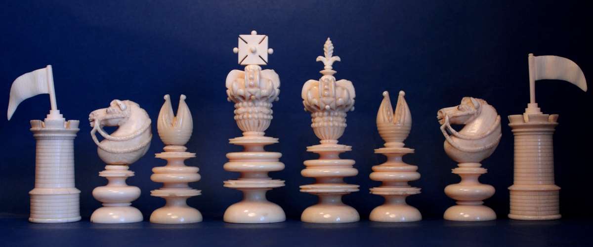 Antique Chess Set