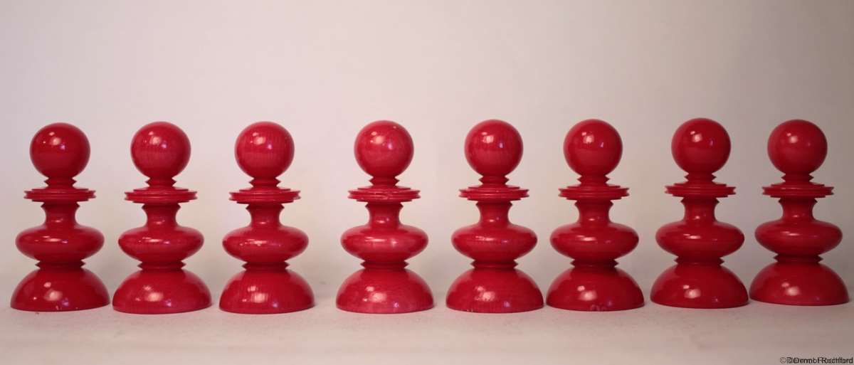 Antique Hastilow Chess Set