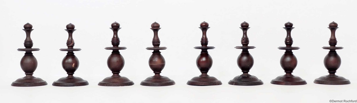 Antique Indian Chess Set