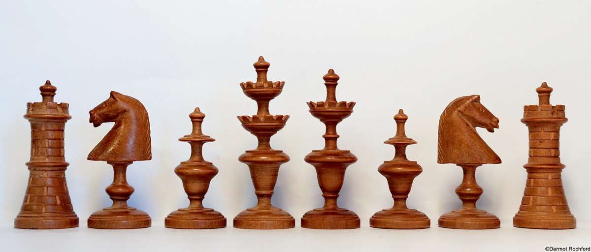 Antique Selenus Chess Set