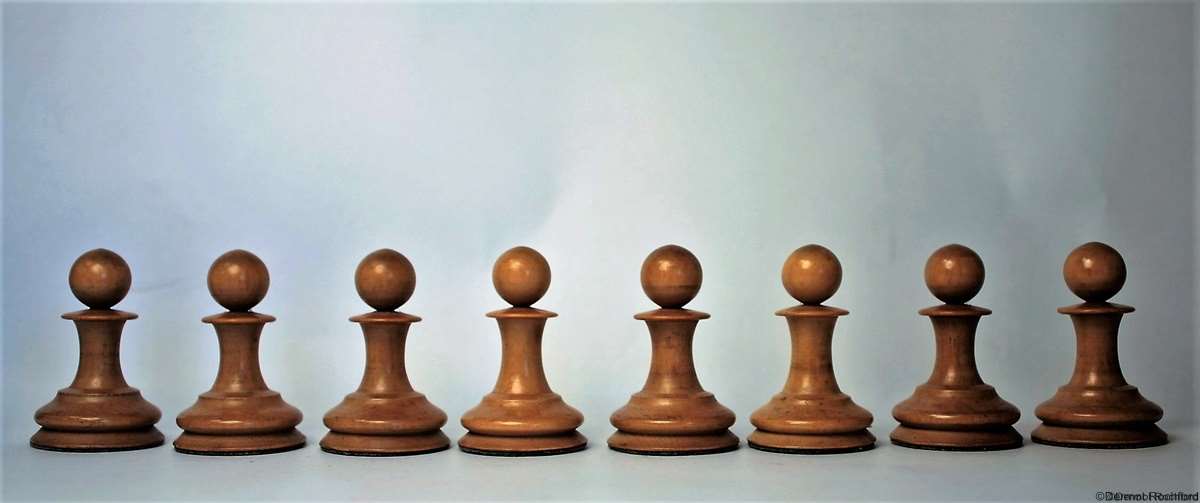 Antique Jaques Chess Set