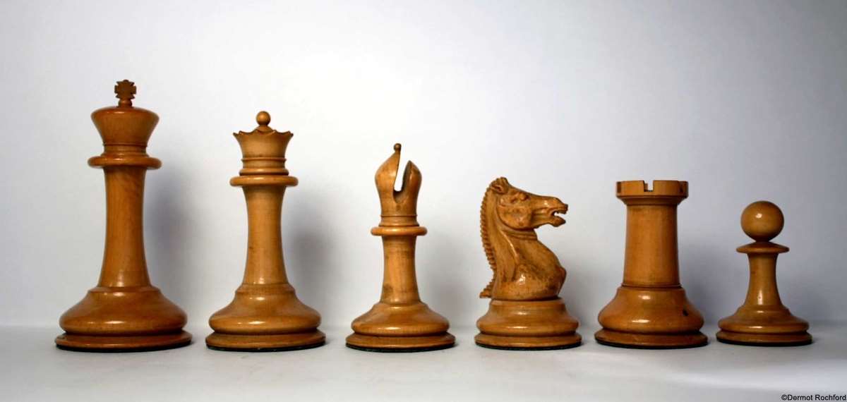 Antiques Jaques Chess Set