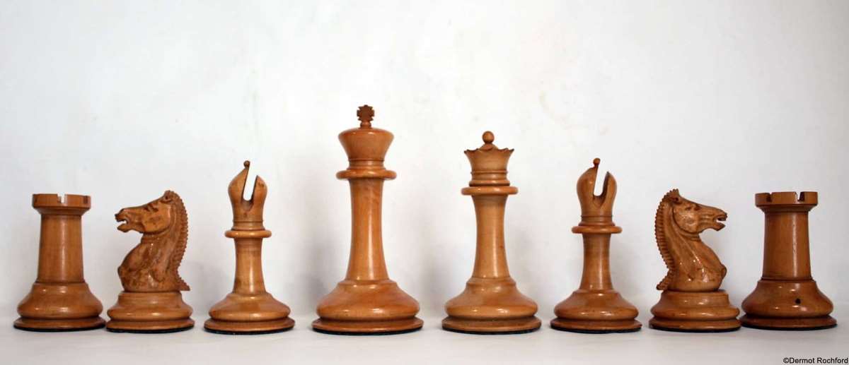 Antiques Jaques Chess Set