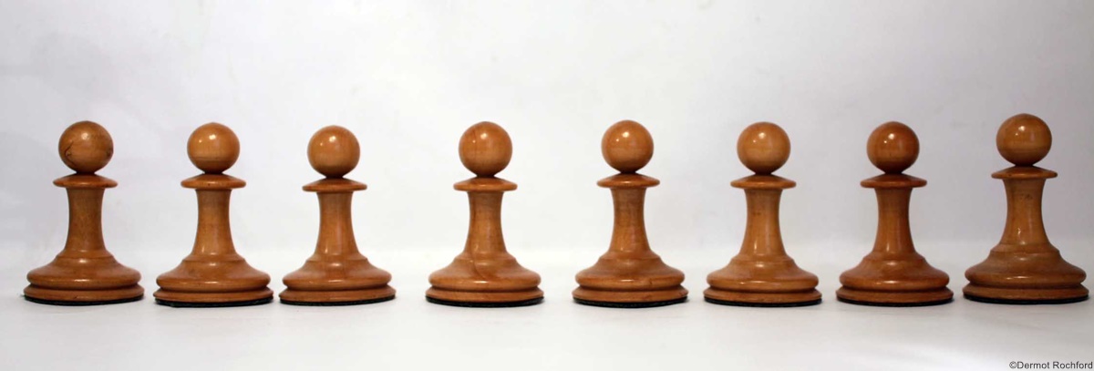 Antiques Jaques Chess Set
