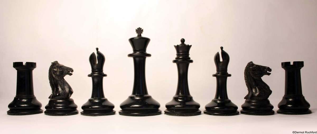 Antiques Jaques Chess Set