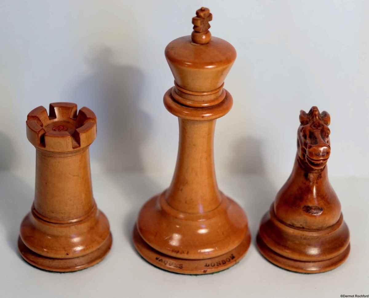 Antique Jaques Chess Set