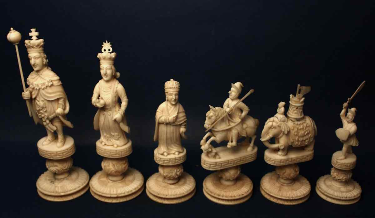 Antique Chess Set