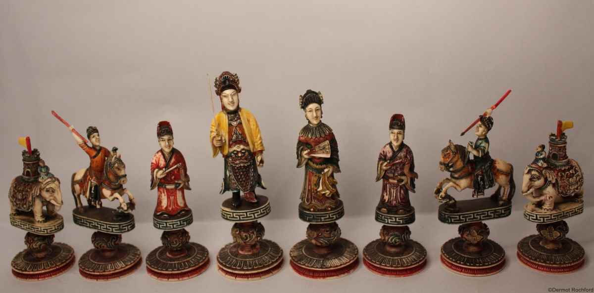 Antique Chess Set