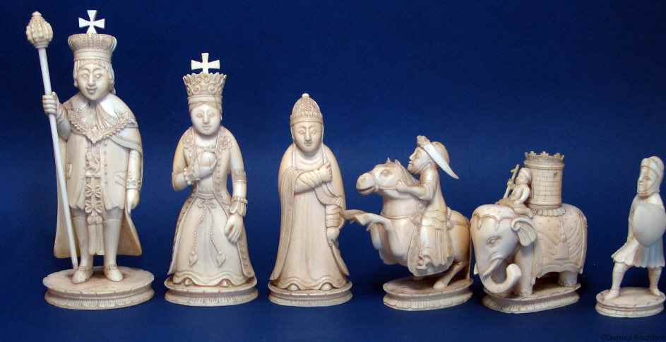 Antique Chess Set