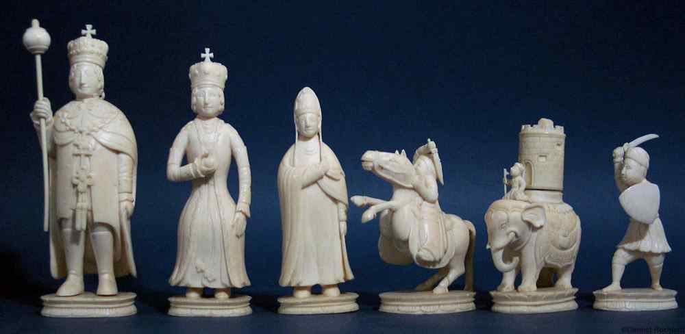 Antique Chess Set