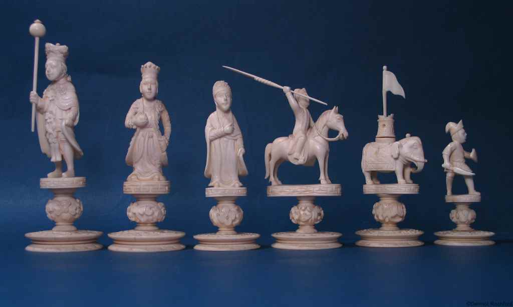 Antique Chess Set