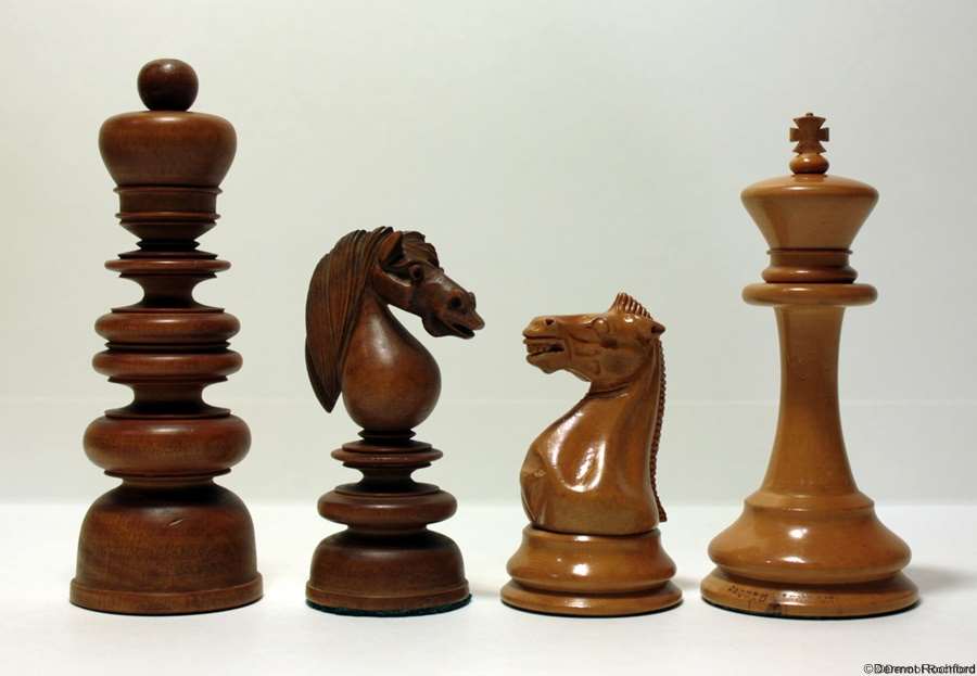 Antique Chess Set