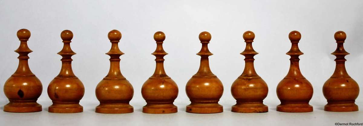 19th Century French Lyon Chess Set