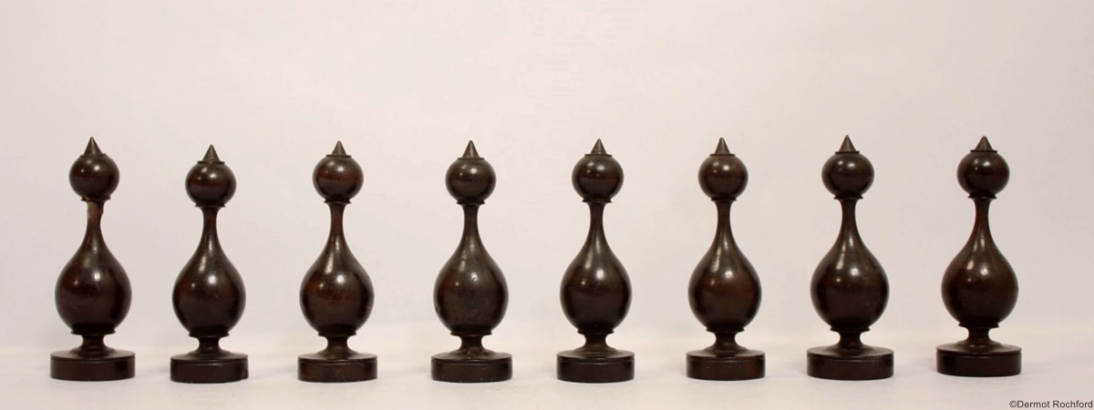 Antique Lyon Chess Set