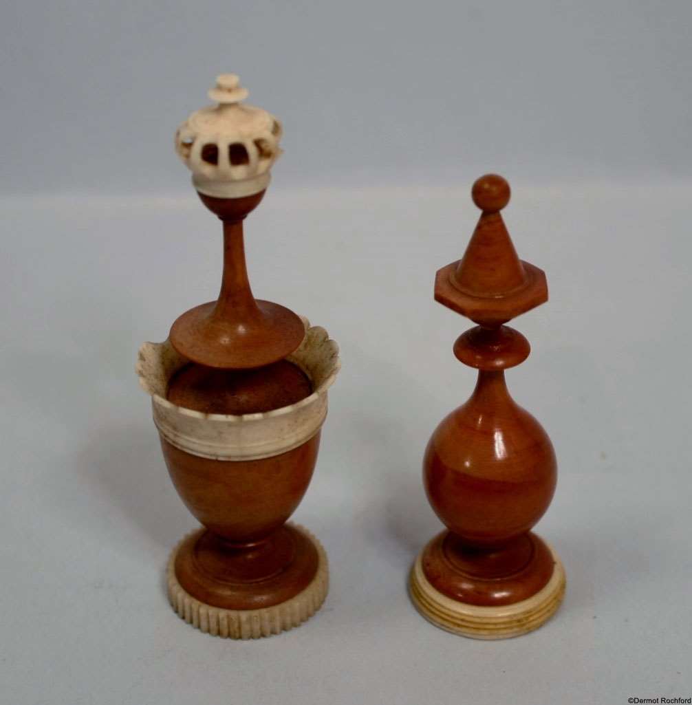 Antique Lyon Chess Set