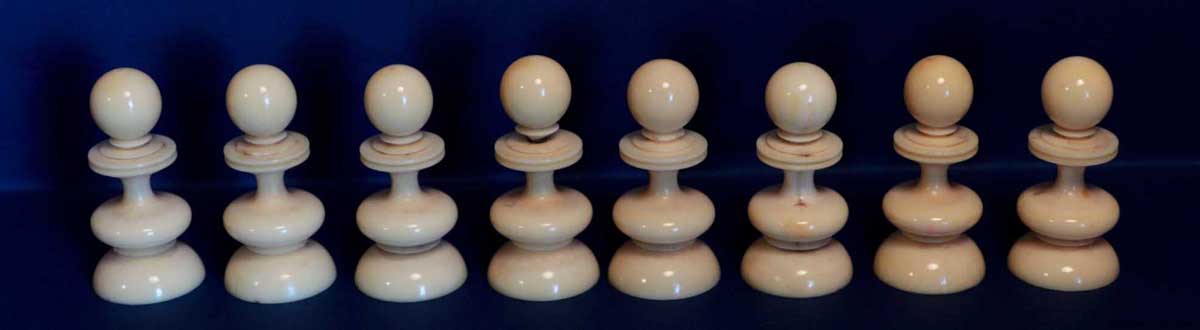 Antique Merrifield Chess Set