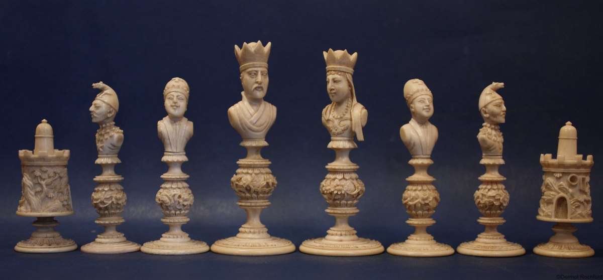 Antique Chess Set