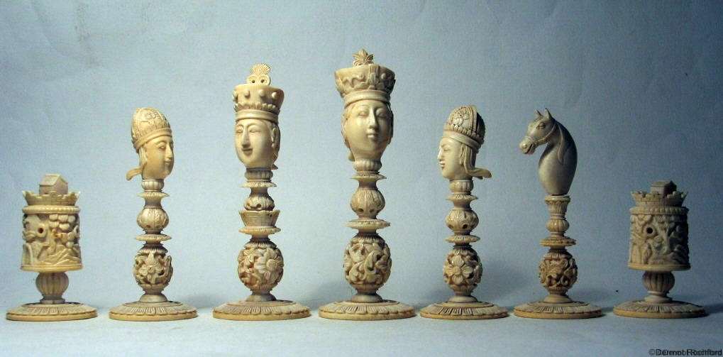 Antique Chess Set