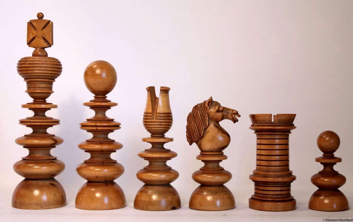 Antique Chess Set