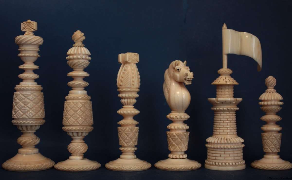 Antique Chess Set