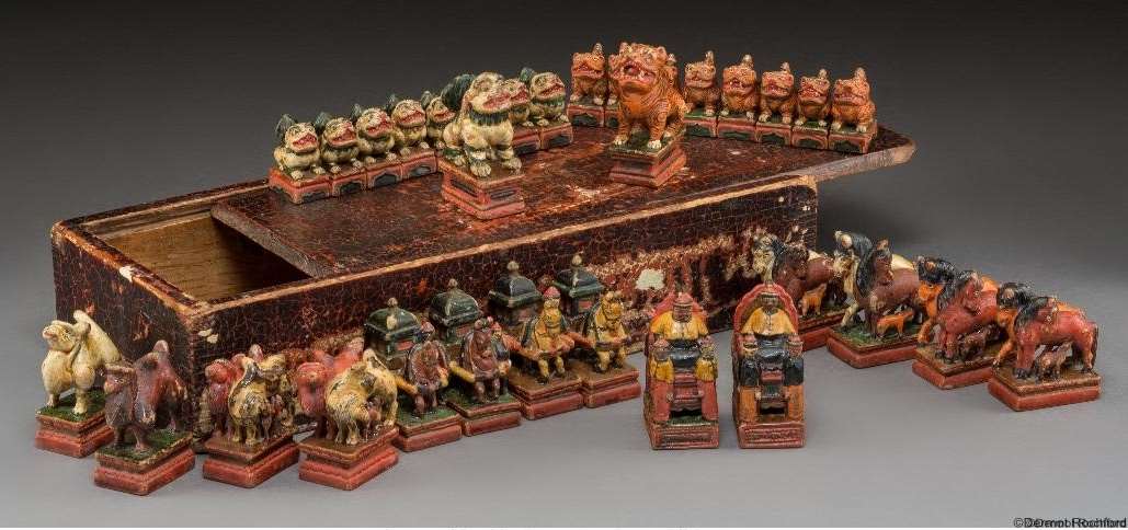 Antique Chess Set