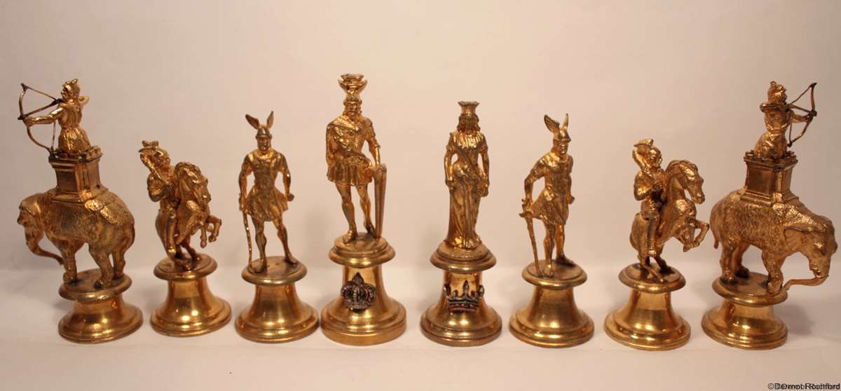 Antique Chess Set