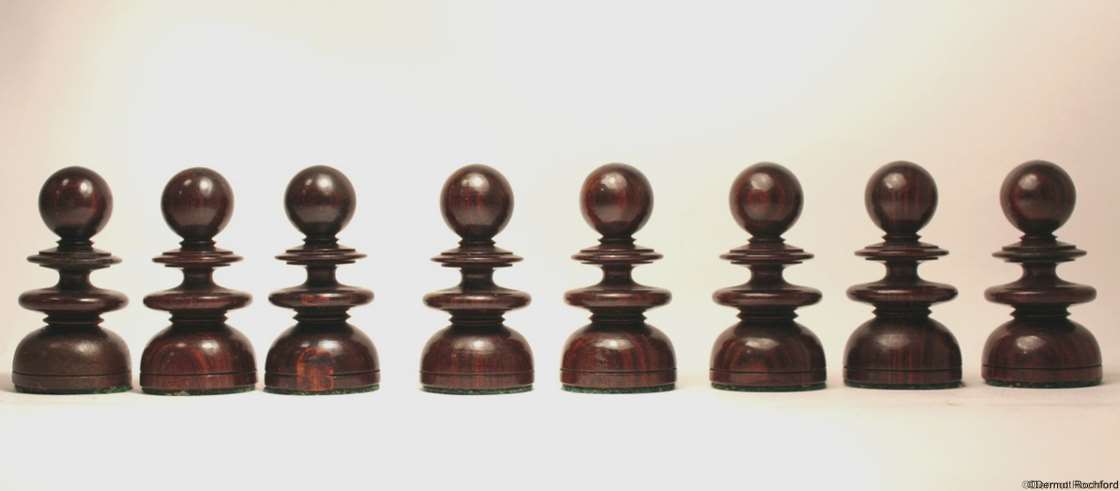 Antique Calvert Chess Set